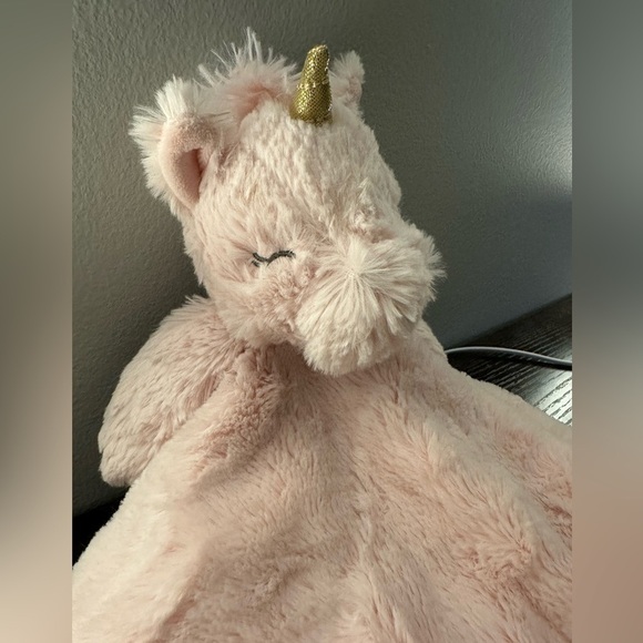 Kellytoy Lovey Plush‎ Stuffed Animal Pink Unicorn Security Blanket - Picture 2 of 5